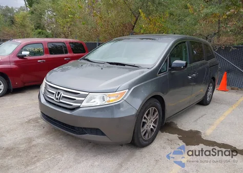 2012 Honda Odyssey Ex-L z USA, uszkodzony, nr VIN 5FNRL5H60CB110265